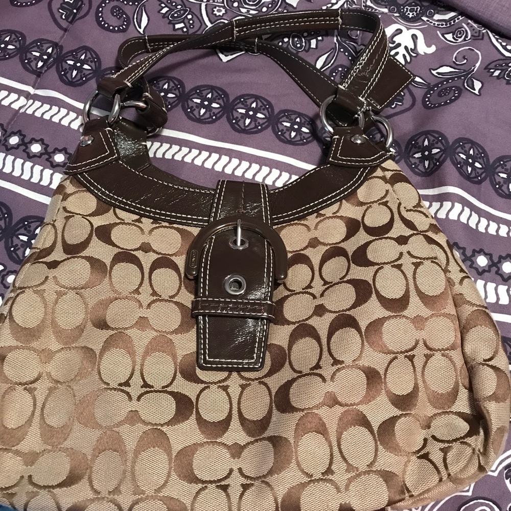 Coach soho signature purse